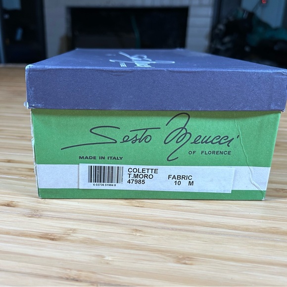 Sesto Meucci Brown Heels Size 10 Used - Picture 4 of 16